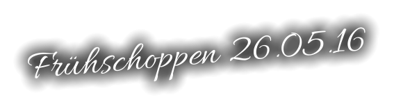 Frühschoppen 26.05.16